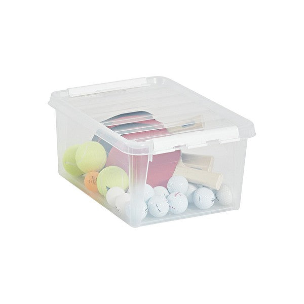 Classic 14L Plastic Storage Boxes – Set Of 5