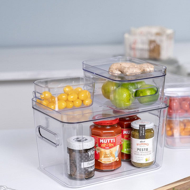 Compact Clear Open Front
