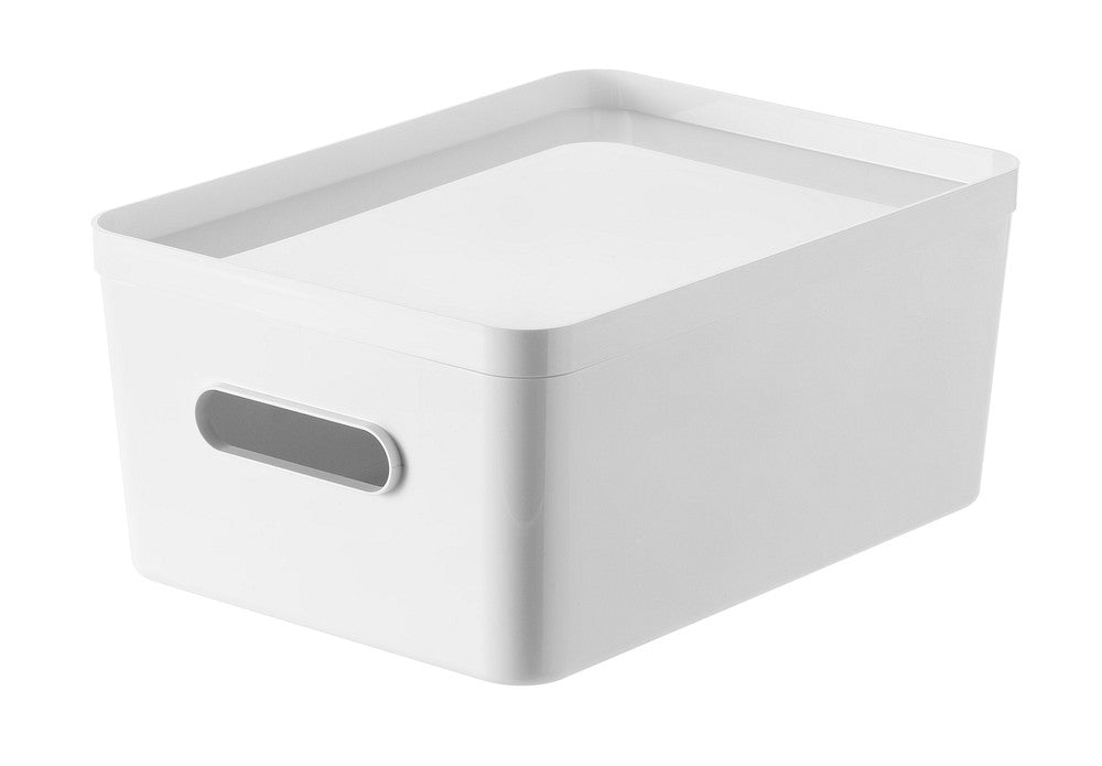 Cajas de almacenamiento grandes apilables con tapa