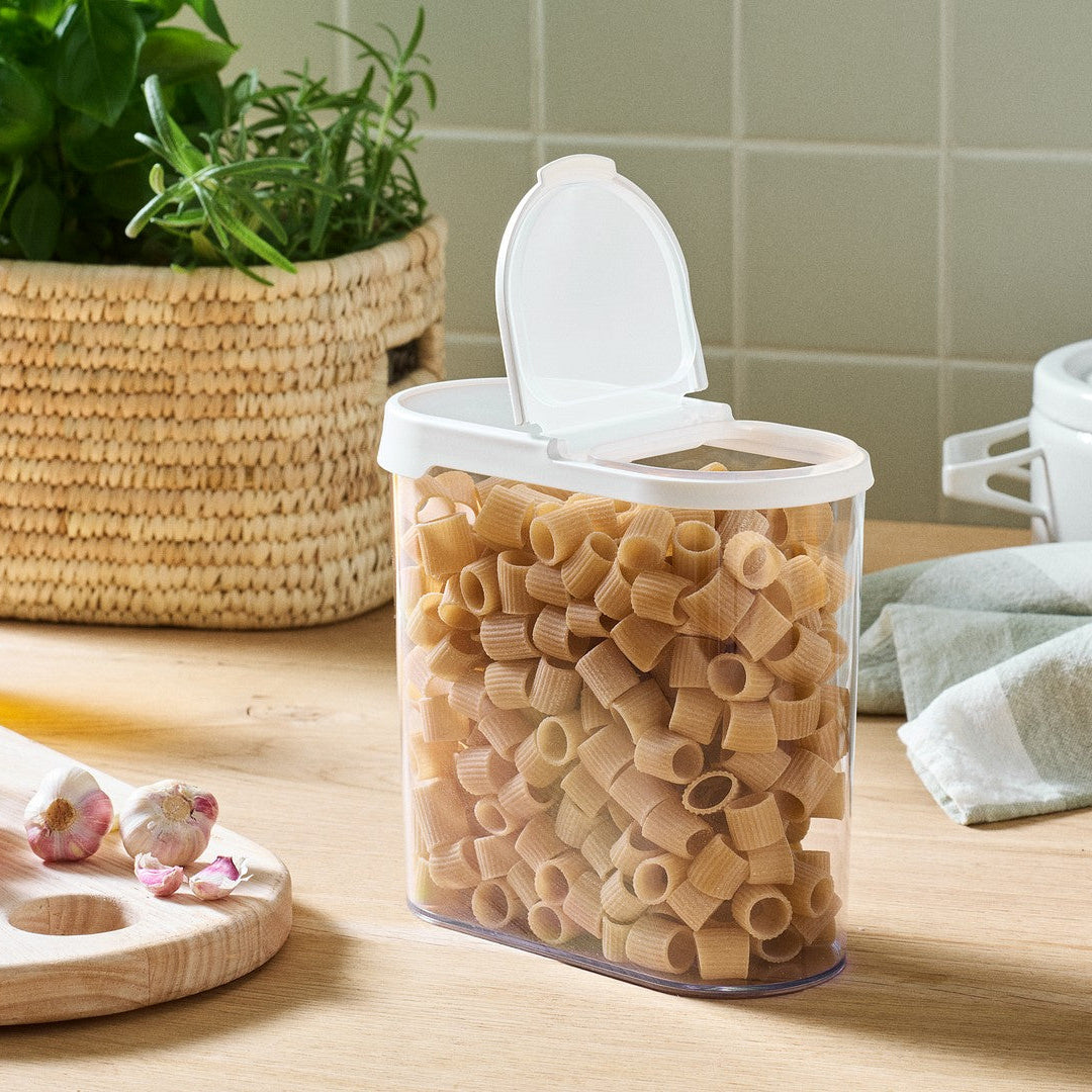 Flip Cereal / Dry food Container