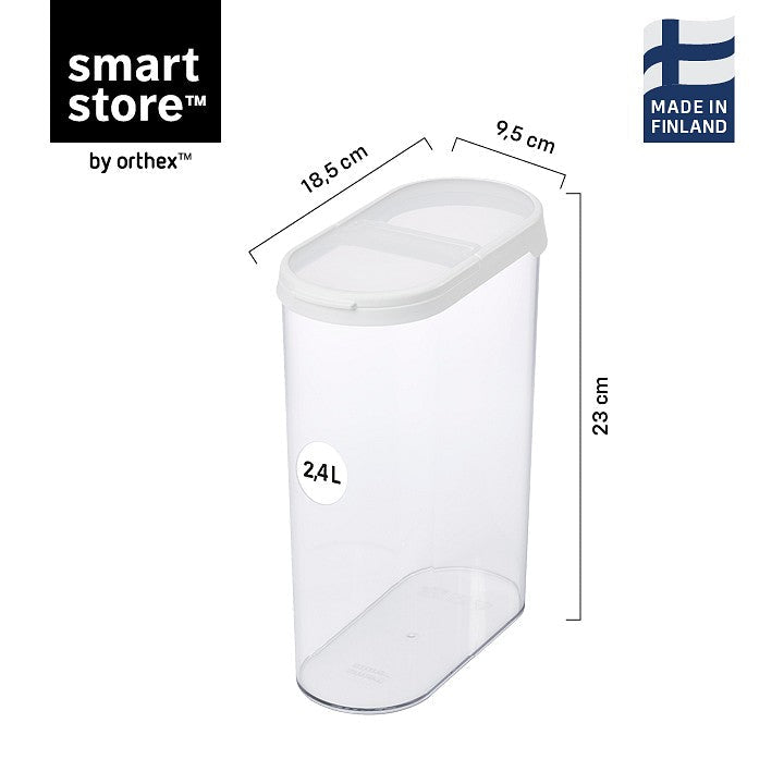 Flip Cereal / Dry food Container