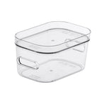 Caja apilable extrachica con tapa para frigorífico