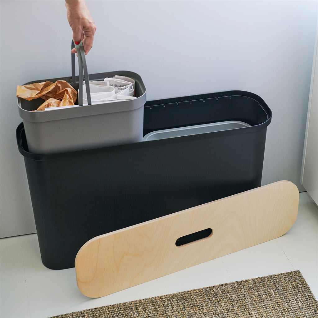 Bac de recyclage mince 46L