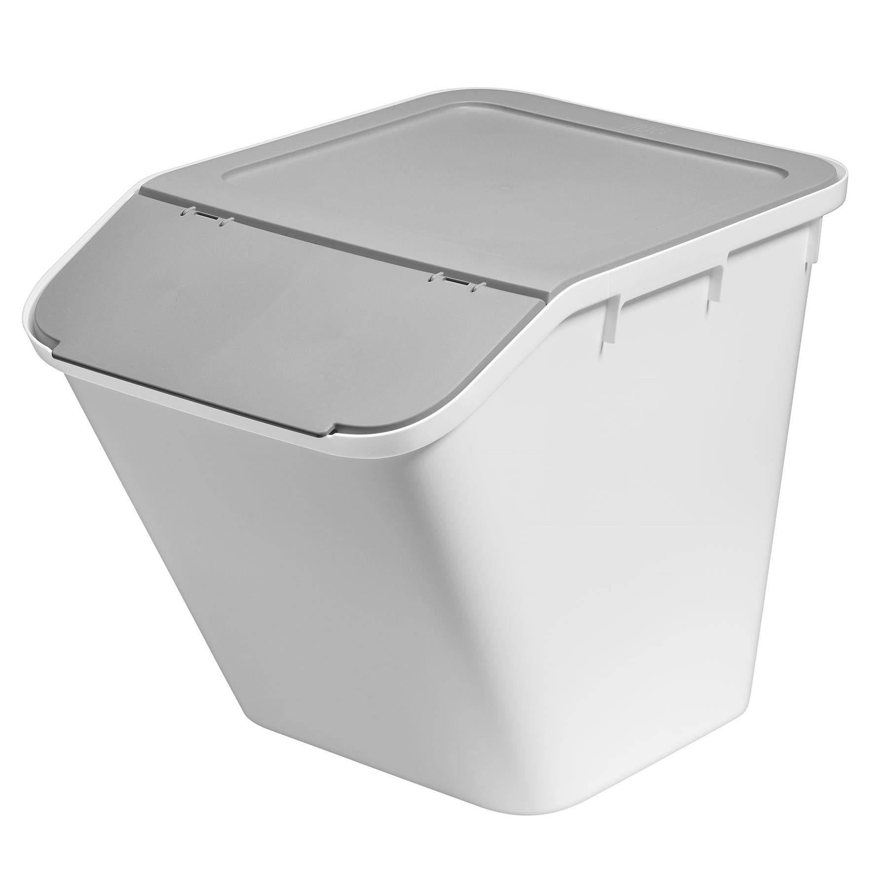 Collect Stacking Lidded Recycle Bin - Large