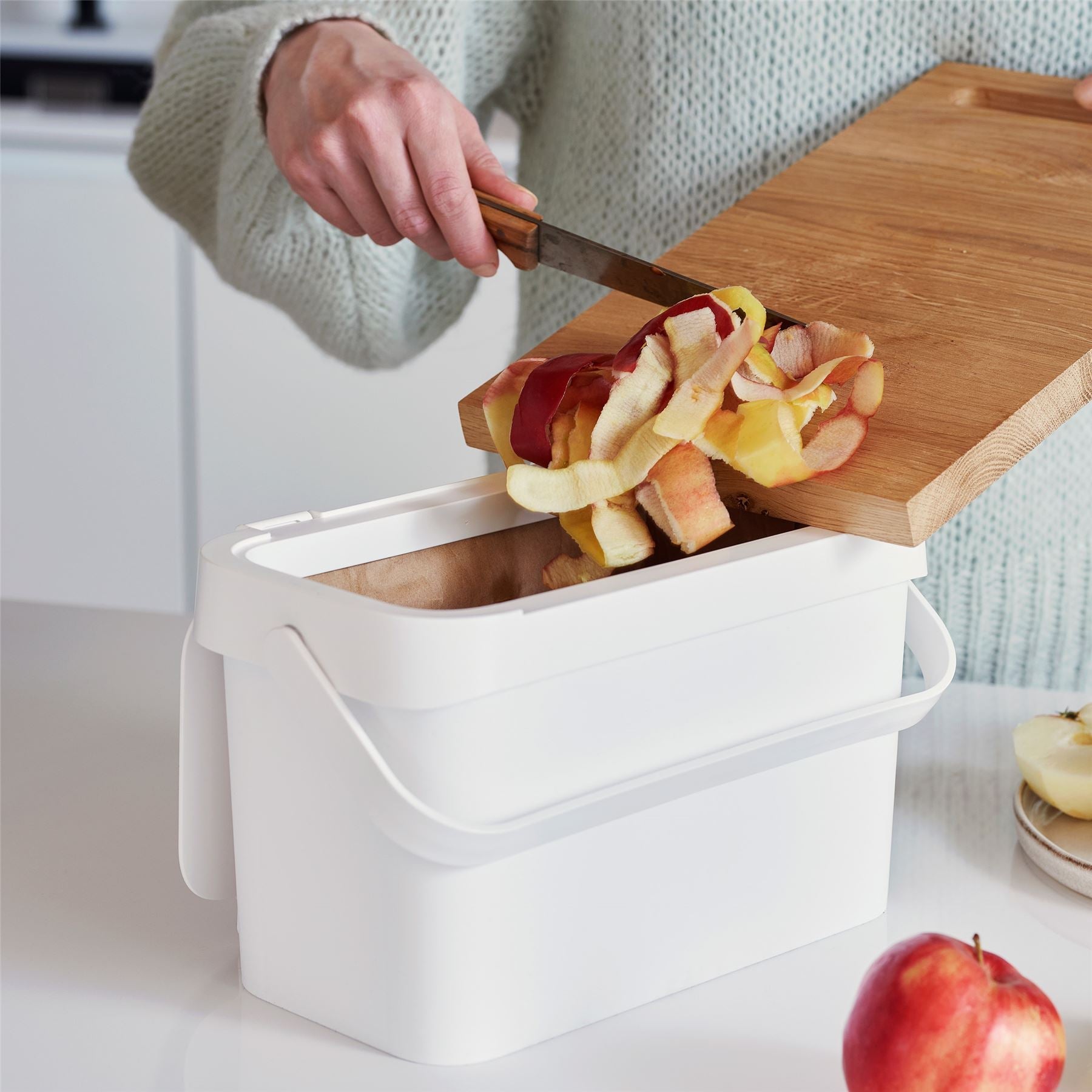 Countertop Food Waste Bin