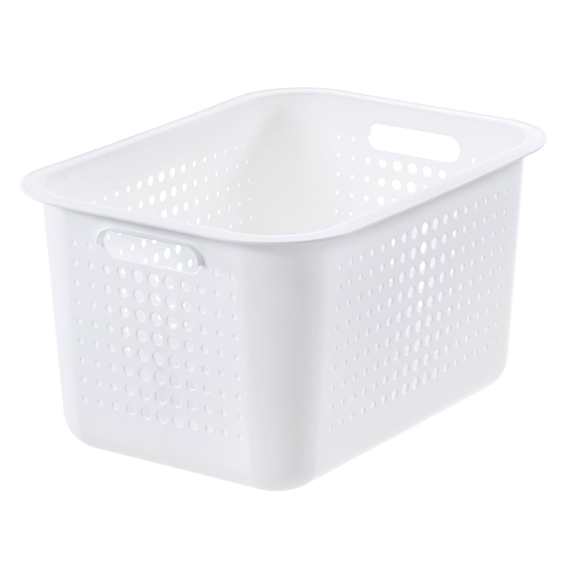 White Basket - Deep