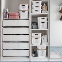 White Baskets