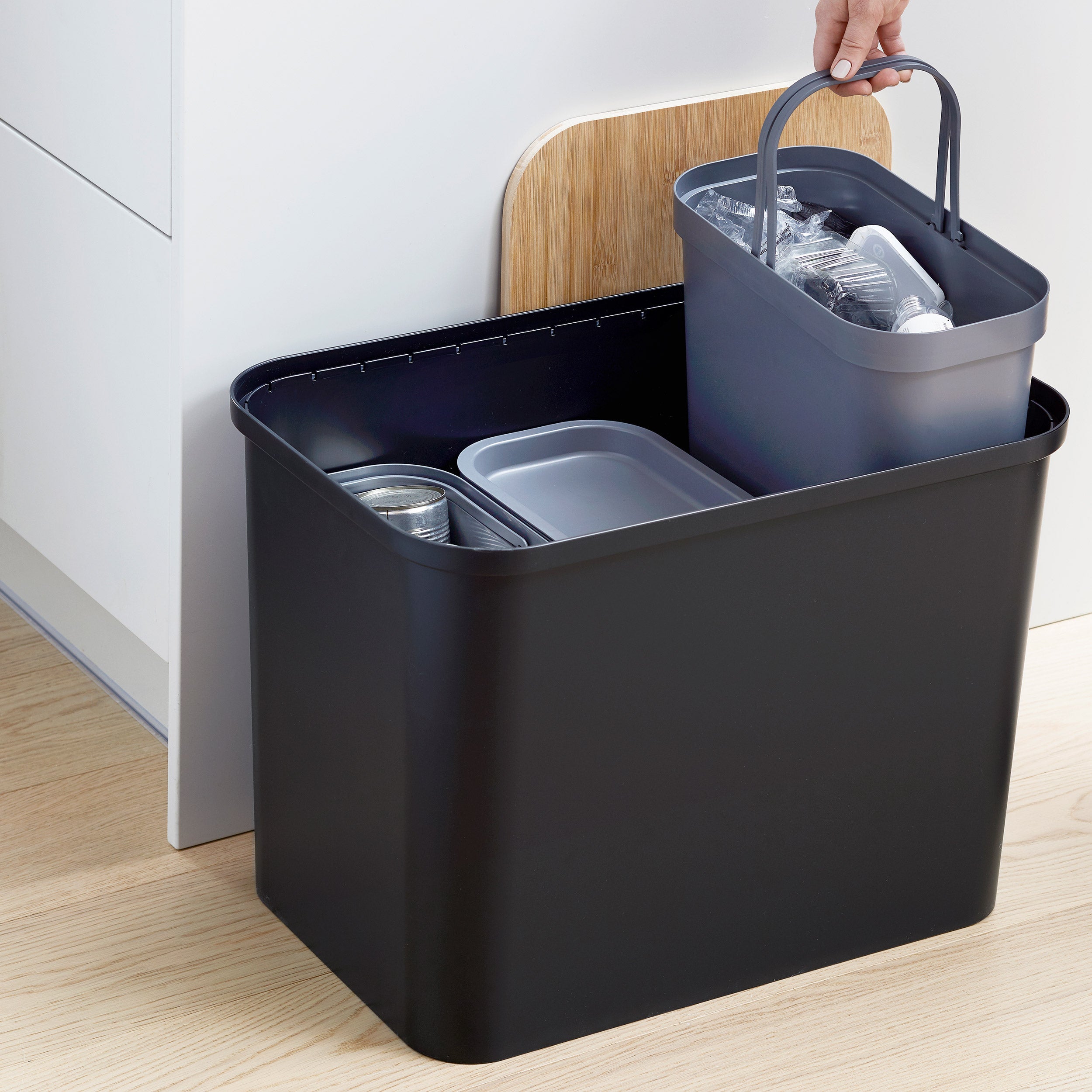 Cubo de reciclaje de 76 L