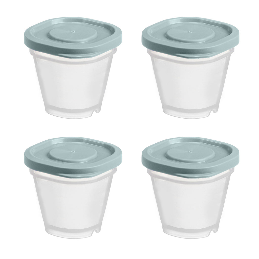 Set Of 4 Food Storage Pots