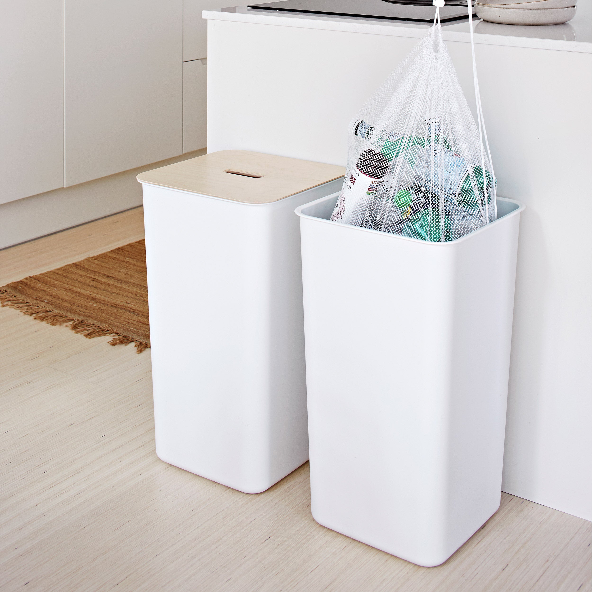 Slimline Recycle Bin Collect 53L