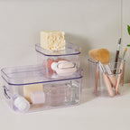 Mini Tarro de Almacenamiento Compacto Transparente