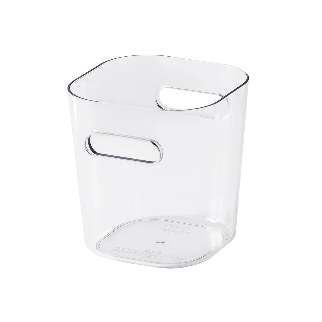 Mini Tarro de Almacenamiento Compacto Transparente