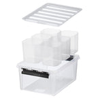 Plastic Storage Box With Removeable Inserts