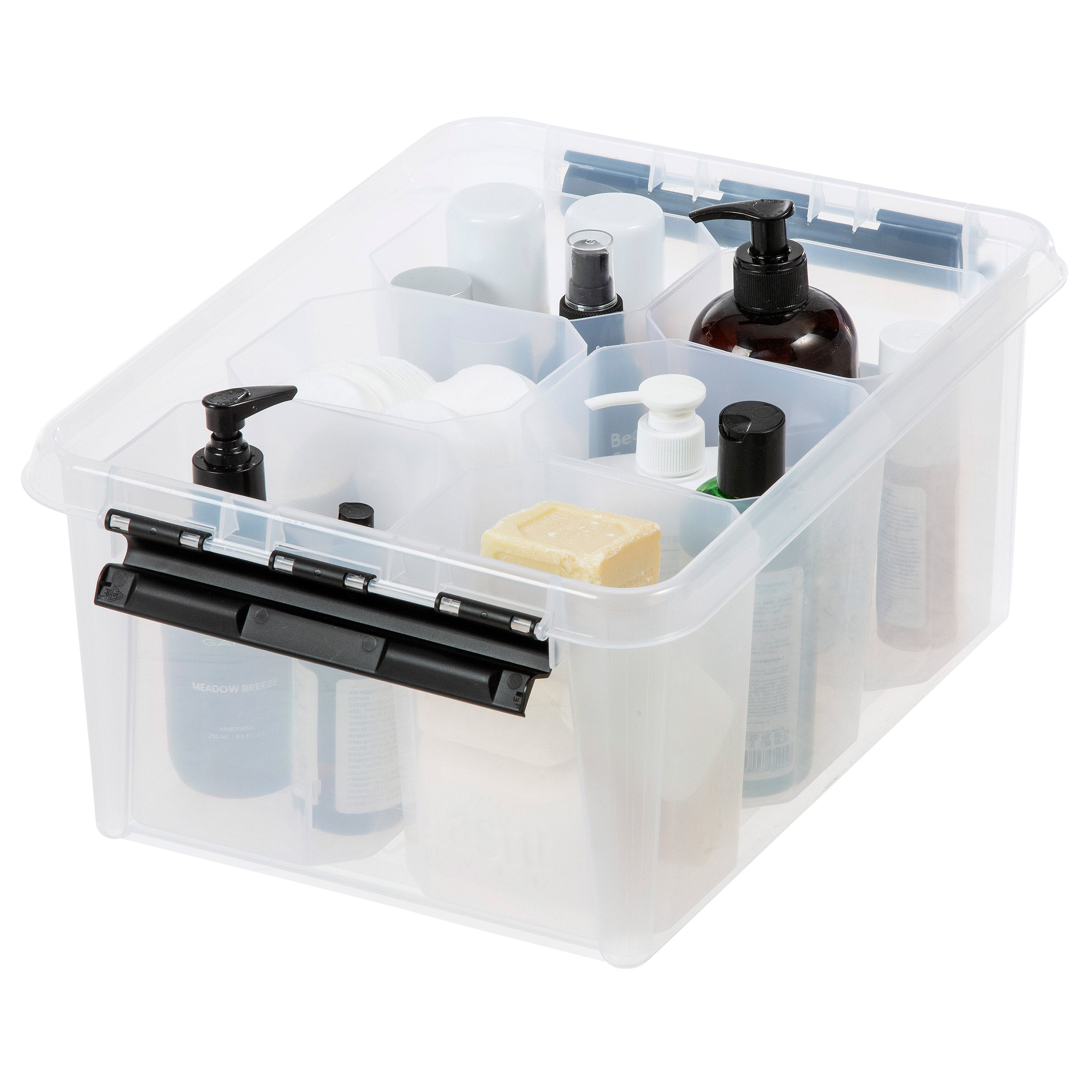 Plastic Storage Box With Removeable Inserts